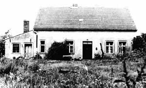 Das Haus in Zäckericker Loose in den siebziger Jahren (Foto: S. Siegel)